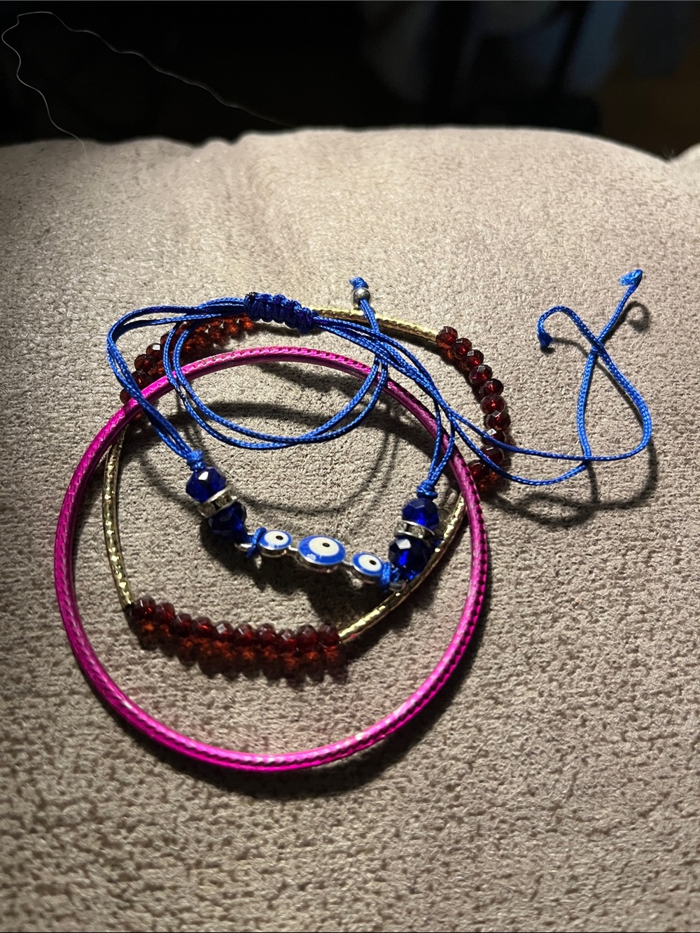 3 bracelets